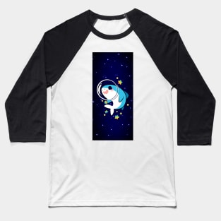 Space baby shark Baseball T-Shirt